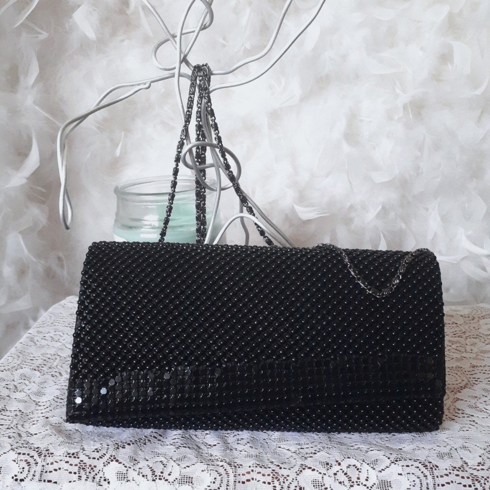 🖤✒ Black Beaded Bag✒🖤